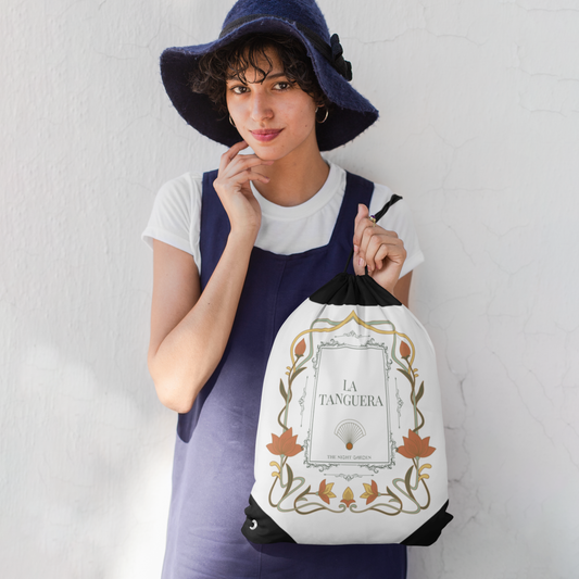 La Tanguera Milonga Drawstring Bag